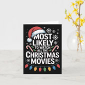 All The Christmas Movies Most Likely To Watch Holi カード (黄色い花)