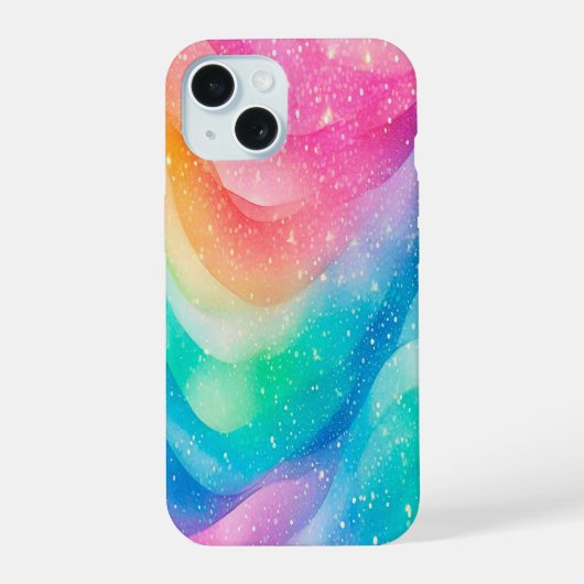 All the Colorsデザイン iPhone 15ケース (裏面)