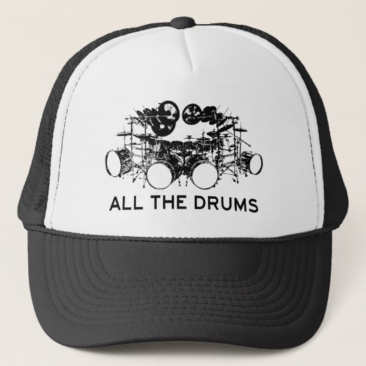 All The Drums Drummer キャップ (正面)