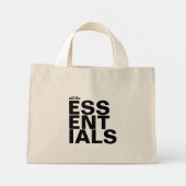 All the ESSENTIALS | Modern Minimalist  ミニトートバッグ (裏面)