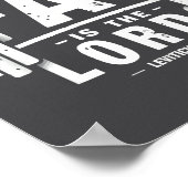 All The Fat Is The Lords Funny Christian Workout G ポスター (角)