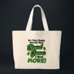 All The Games Funny Boardgame Collection  ラージトートバッグ<br><div class="desc">Funny no I don’t really need all these boardgames I need more slogan fun board gamer epic motto meeple tabletop boardgame saying gamer hoarder collector design deluxe carry all canvas tote bag. Get a fun boardgame totebag today.</div>