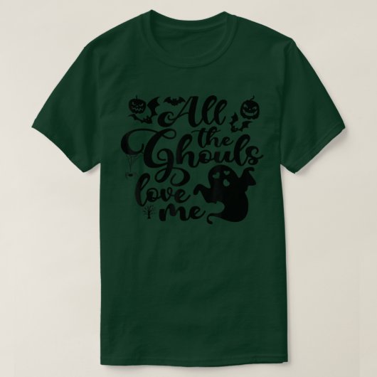 All The Ghouls Love Me Halloween Costume Toddler B Tシャツ (デザイン正面)