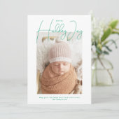 All The Happy Holiday JoyトレンディーScript Joy Photo シーズンカード (スタンド正面)