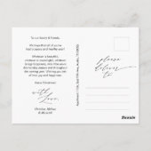 All The Joy, Merriest Christmas Family Photo ポストカード (裏面)