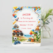 All the Thing I love Childs Birthday 招待状 (スタンド正面)