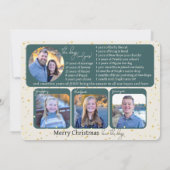 All the Years Christmas Photo Card シーズンカード (裏面)