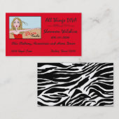 「All Things Diva」 Diva名刺 名刺 (正面/裏面)