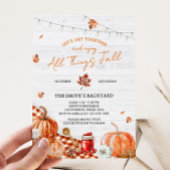 All Things Fall Festival Party Invitation 招待状