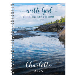 All Things Possibleの写真インスパイアノート ノートブック