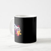 All Things Video Game Controller Gamer Boys Me コーヒーマグカップ (正面左)
