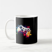 All Things Video Game Controller Gamer Boys Me コーヒーマグカップ (左)