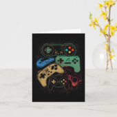 All Things Video Game Controller Gamer Graphic カード (黄色い花)