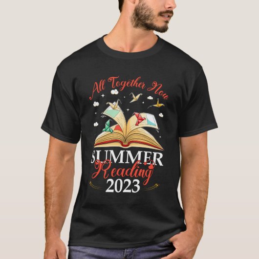 All Together Now Summer 読's 2023図書室 Tシャツ (正面)