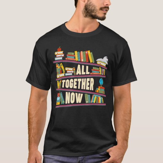 All Together Now Summer 読's 2023図書室 Tシャツ (正面)