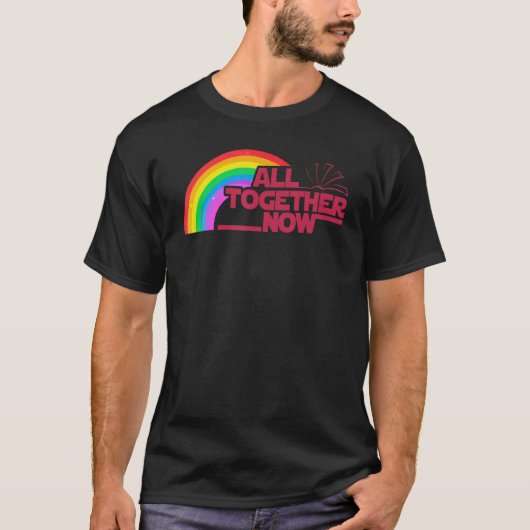All Together Now Summer Reading 2023 Rainbow Book Tシャツ (正面)