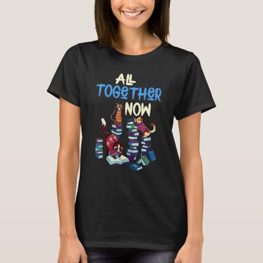 All Together Now Summer Reading Program 2023 本  Tシャツ (正面)