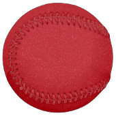 All-Tomato Red Custom Softball with Texture ソフトボール (正面左)