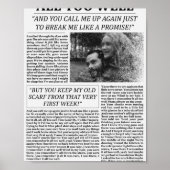 All Too Well Newspaper  ポスター (正面)