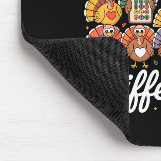 All Turkeys Communicate Differently Autism Awarene マウスパッド (コーナー)