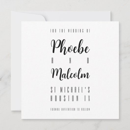 All Type日付テンプレートの保存 セーブザデート (裏面)