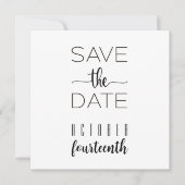 All Type日付テンプレートの保存 セーブザデート (正面)