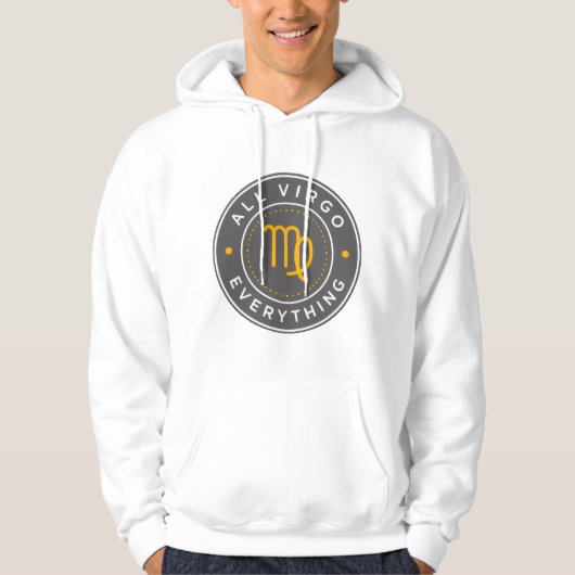 All Virgo Everything ロゴTシャツ パーカ (正面)