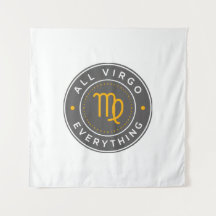 All Virgo Everything 公式ロゴウォールタペストリー