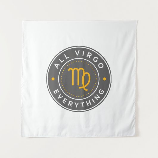 All Virgo Everything 公式ロゴウォールタペストリー タペストリー (正面)