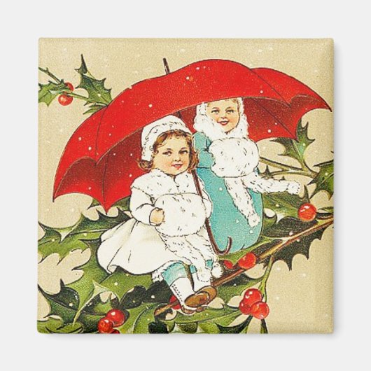 ALL WISHESヴィンテージ磁石 マグネット (正面)