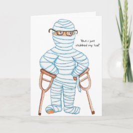 All Wrapped Up Get Well カード