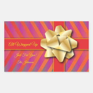 All Wrapped Up Just For You, Sticker 長方形シール