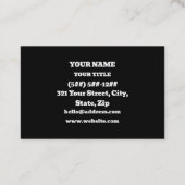 ALL YOU CAN EAT 名刺 (裏面)