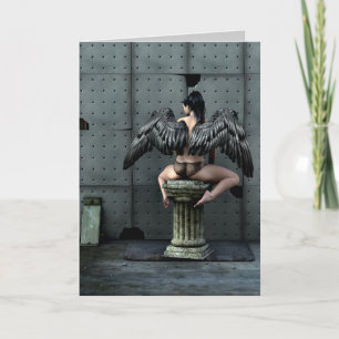 All You Get All You Get Gothic Art Greeting Card カード
