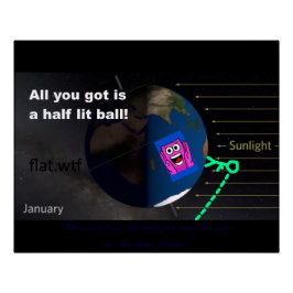 All you got is a half lit ball! Poster ポスター