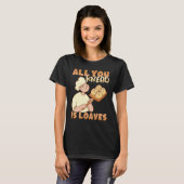 All you knead is Loaves Bakery Donut Cake Baker Tシャツ (正面フル)