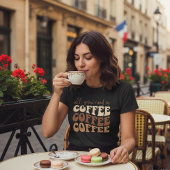 All you need is coffee.  tシャツ