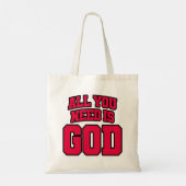 All you need is God トートバッグ (裏面)