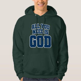 All you need is God パーカ
