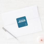 All You Need is Jesus Sticker 2 スクエアシール (封筒)
