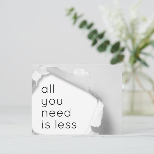 All you need is less (スタンド正面)