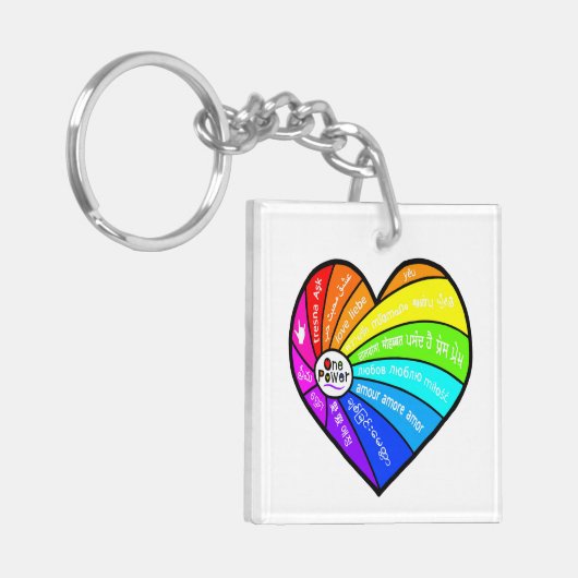 All You Need is Love キーホルダー (正面左)