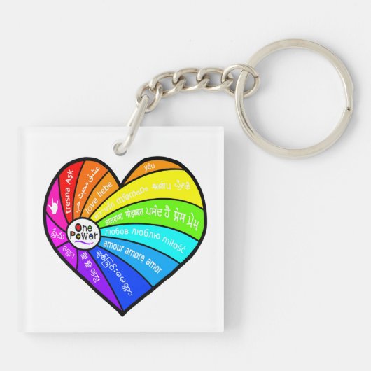 All You Need is Love キーホルダー (裏面)