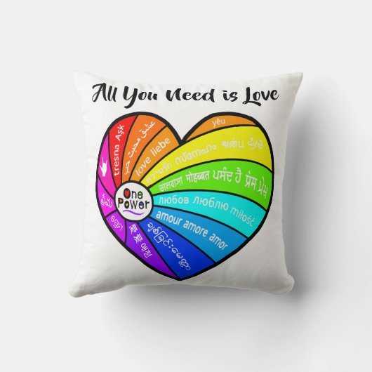 All You Need is Love クッション (裏面)