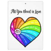 All You Need is Love クリップボード (裏面)