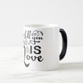 all you need is love モーフィングマグカップ (正面右)