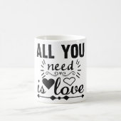 all you need is love モーフィングマグカップ (中央)