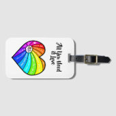 All You Need is Love ラゲッジタグ (正面横)