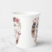 All You Need Is Love – A Gentle Boho Whisper 紙コップ (右)