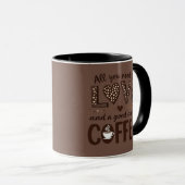 All you need is love and a good cup of coffee. マグカップ (正面右)